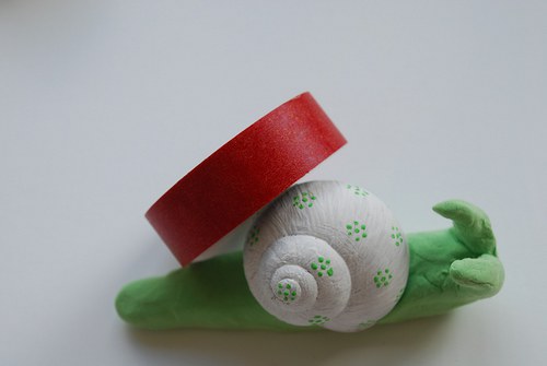 WASHI lepící páska - červená — foto 1