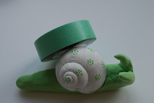 WASHI lepící páska - zelená mátová — foto 1
