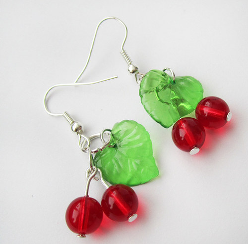 Náušnice Cherries - výprodej — foto 1