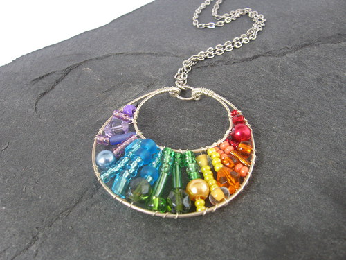Přívěsek - Duha - sleva! — foto 1