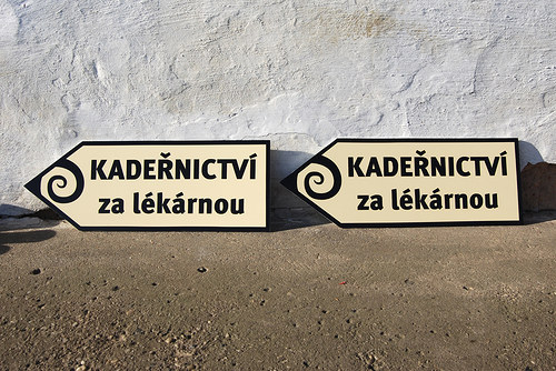 Zakázkové reklamní cedule - 3 šipky — foto 1