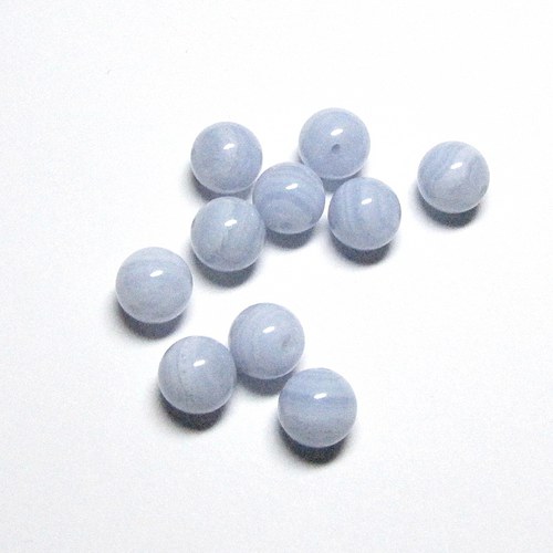 Chalcedon kulička 10 mm, 1 ks