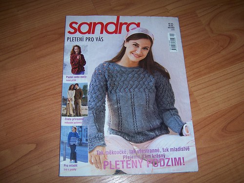 Sandra - časopis pletené módy — foto 1