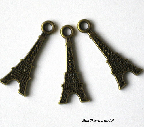 931.Eiffelovka/ 32x12mm/ 1kus