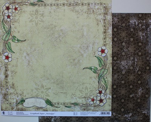 Oboustranná čtvrtka 30,5x30,5 cm