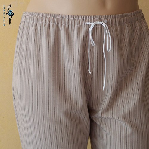 VÝPRODEJ - Kalhoty ,,Beige Comfort" — foto 1