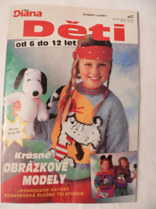 Malá Diana - Pletená móda pro děti — foto 1