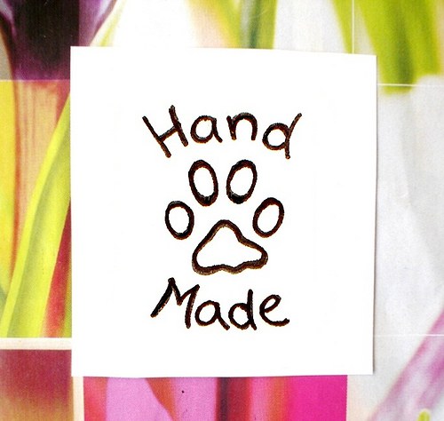 Tlapička hand made razítko 27.