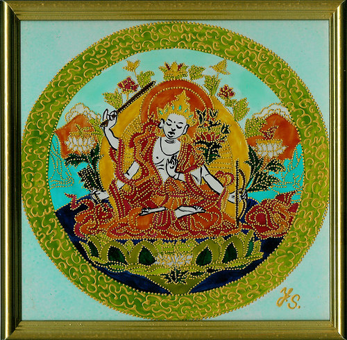 Mandala Čtyřruký Mandžušrí