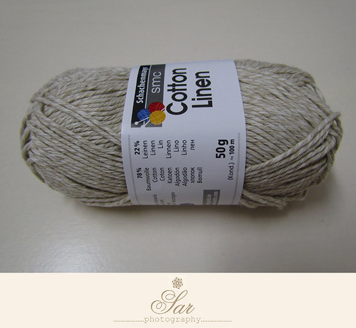 Lněná příze Cotton Linen-REZERVACE — foto 1