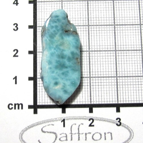 Larimar , Andělský kámen, placáček 002 — foto 1
