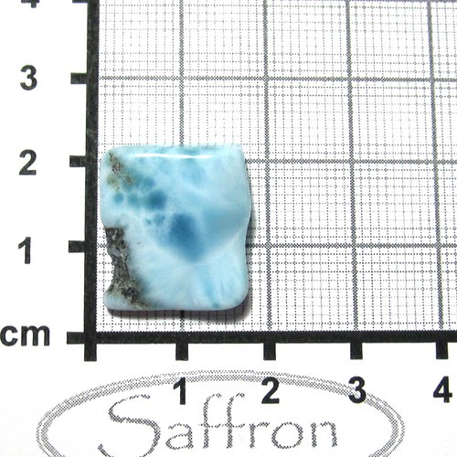 Larimar , Andělský kámen, placáček 003 — foto 1