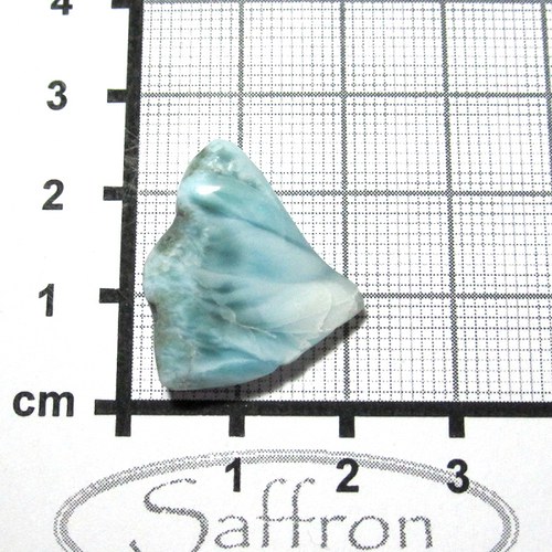 Larimar , Andělský kámen, placáček 006 — foto 1