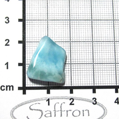 Larimar , Andělský kámen, placáček 008 — foto 1
