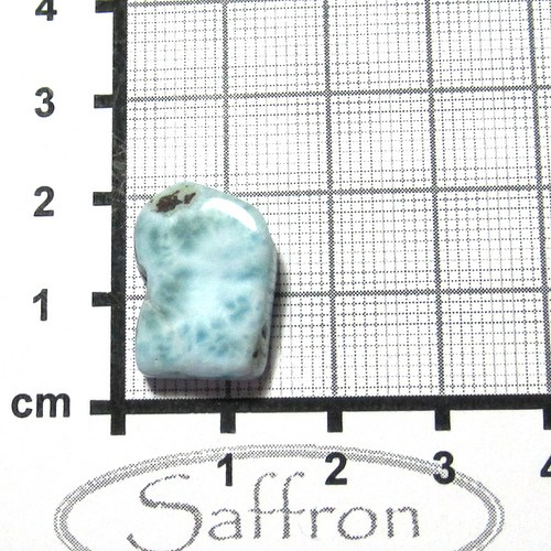 Larimar , Andělský kámen, placáček 009 — foto 1