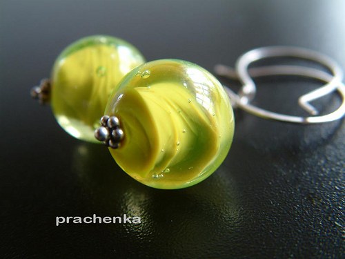Náušnice - Zelené pokušení 1. — foto 1