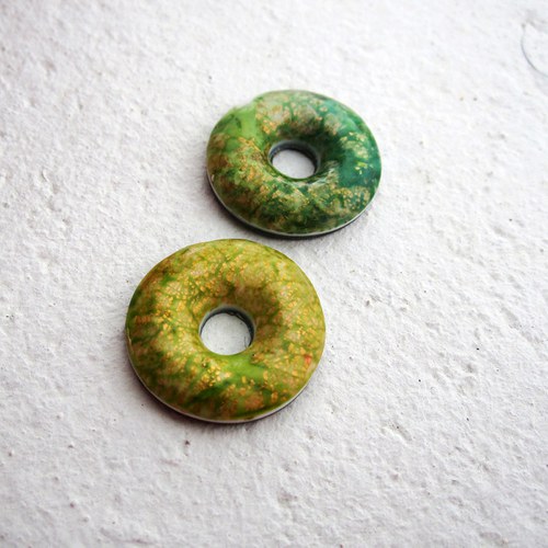 Fimošonky "Dračí kůže- 2 donutky — foto 1