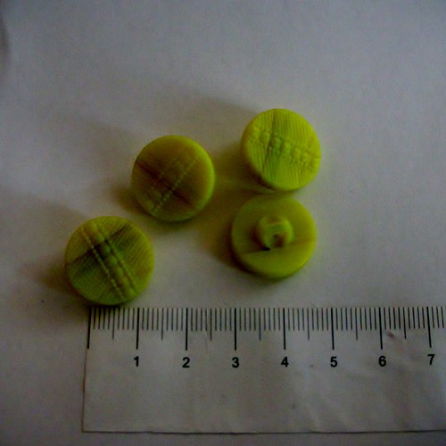 Skleněné knoflíky 4 ks — foto 1