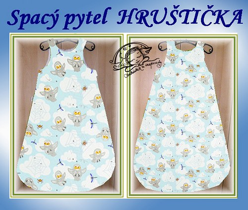 Spací pytel pro sladké sny HRUŠTIČKA 120cm — foto 1
