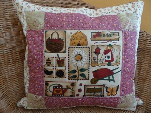 Patchwork polštář — foto 1