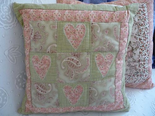 Patchwork polštář — foto 1