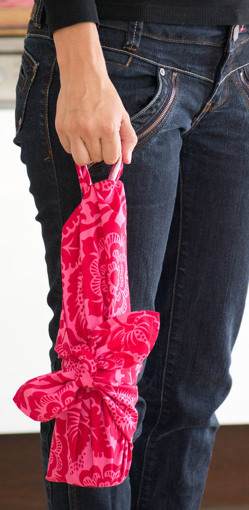 Furoshiki šátek - originální dárkový obal — foto 1