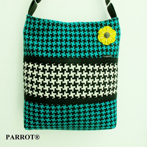 ESTERHAZY BIG - tvídová kabelka PARROT® — foto 1