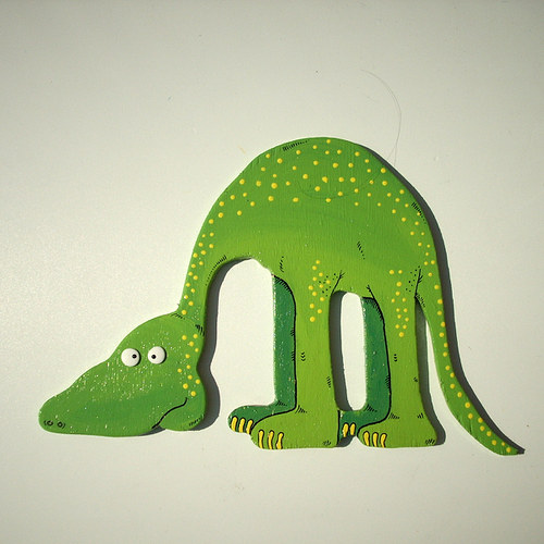 Brontosaurus chytil stopu... D011 — foto 1