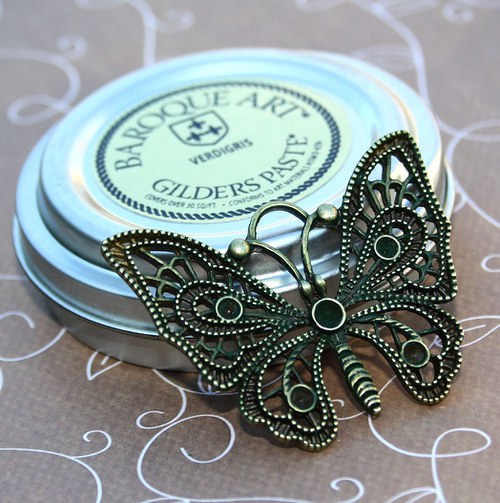 Gilders paste - patina verdigris (zelená) — foto 1