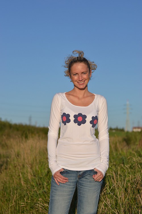 Bílé tričko — foto 1
