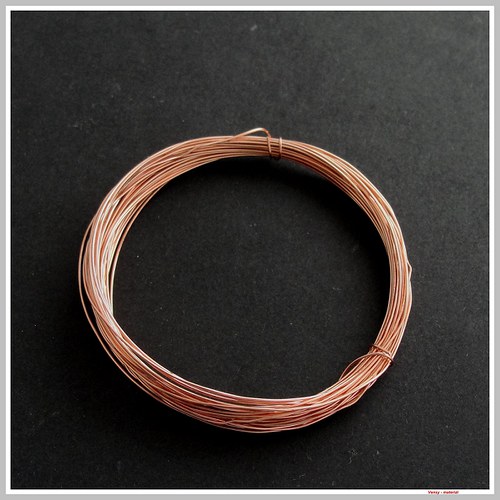 Surový měděný drát - 1 mm