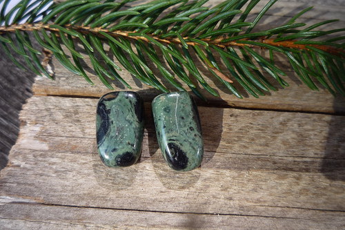 2x Jaspis kambaba - Nebula stone L6124 — foto 1