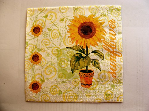 Ubrousek na decoupage