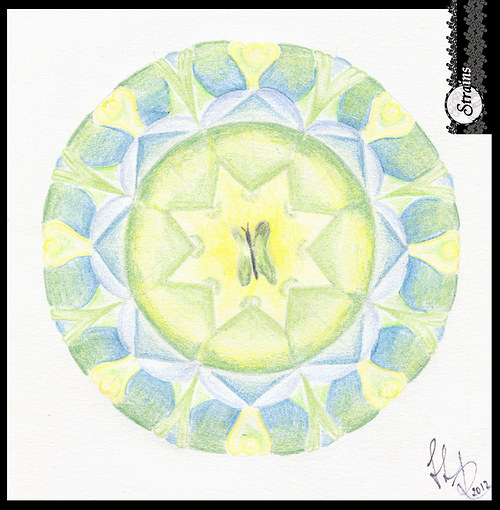 Nevinnost - mandala originál — foto 1
