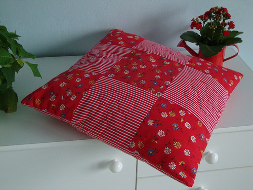 Polštářek - patchwork č.3 — foto 1