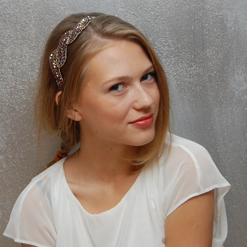Elegantní ... čelenka AKCE — foto 1