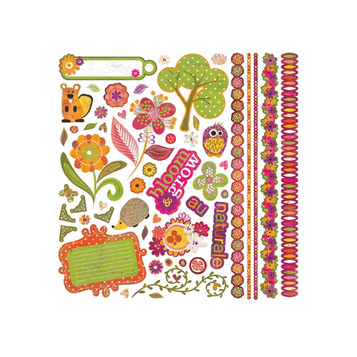 AKCE!! samolepky - Green at Heart - scrapbook — foto 1