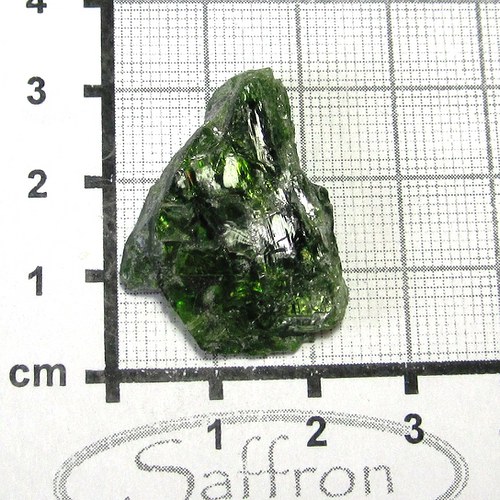 R Chromdiopsid surový č.3 — foto 1