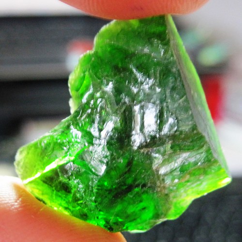 Chromdiopsid surový č.4 — foto 1