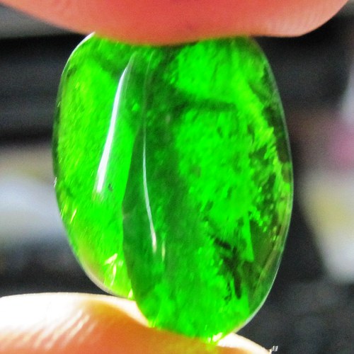 Chromdiopsid tromlovaný č.9 — foto 1