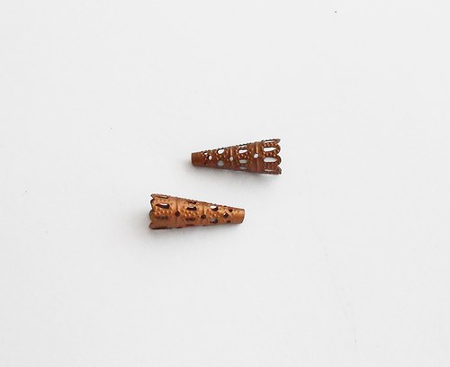Kaplík filigránový 22mm - 10 ks
