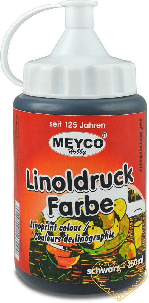 Černá barva na linoryt - 200 ml