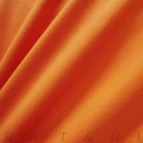 Microfleece antipilling oranžový