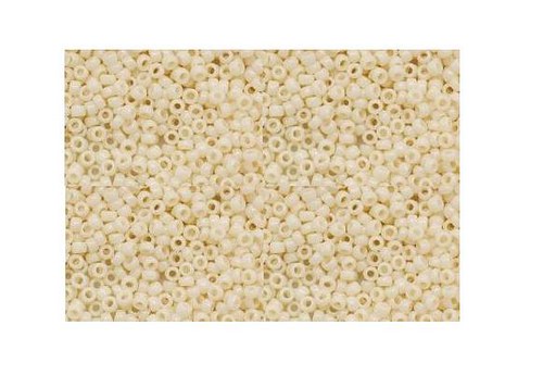 TOHO 15/0, Opaque Lt Beige, 5g - SLEVA — foto 1