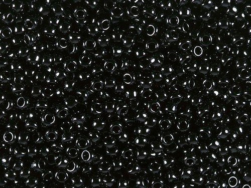 TOHO 8/0, Opaque Jet, 10g — foto 1