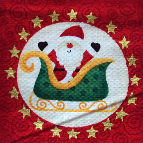 Santa na saních — foto 1