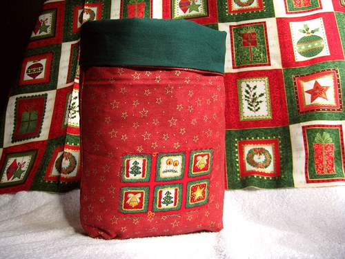 VÁNOČNÍ PYTLÍČEK 25cm x 21 cm!! — foto 1