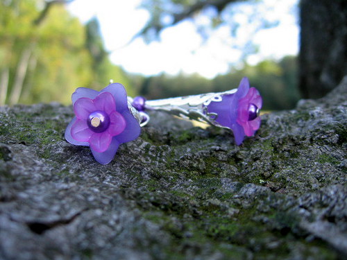 Flowers - dlouhé lila — foto 1