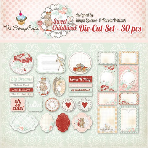 Sweet Childhood Die-Cut Set — foto 1