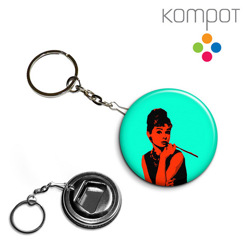 Klíčenka + otvírák :: Audrey Hepburn